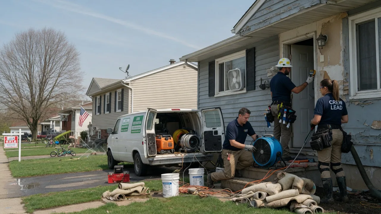 Flood Cleanup in Georgetown, IL near me